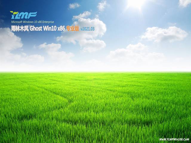 雨林木风GHOST windows10 X32 专业版v2021.03系统下载