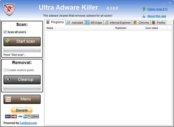 Ultra Adware Killer（超级广告杀手）