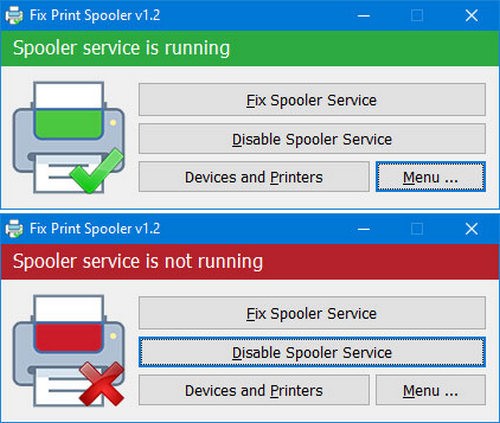 Fix Print Spooler（修复工具）
