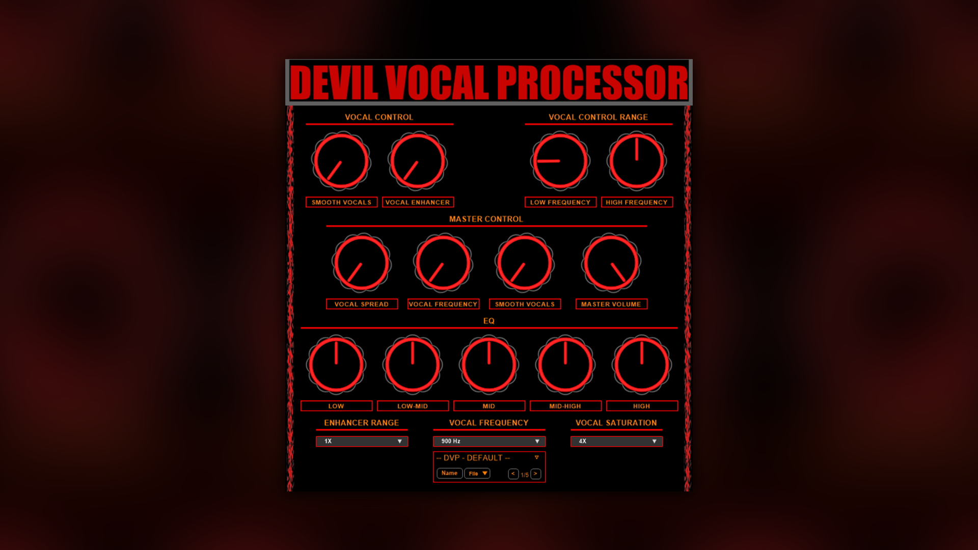 Devil Vocal Processor（人声效果器插件）