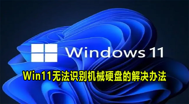 Win11无法识别机械硬盘的解决办法