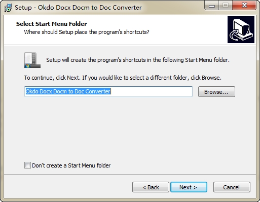 Okdo Docx Docm to Doc Converter