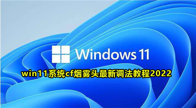 win11系统cf烟雾头最新调法教程2022