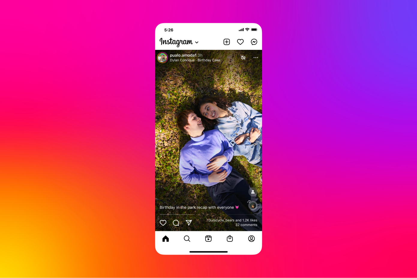 Instagram 正测试 TikTok 风格的全屏主页