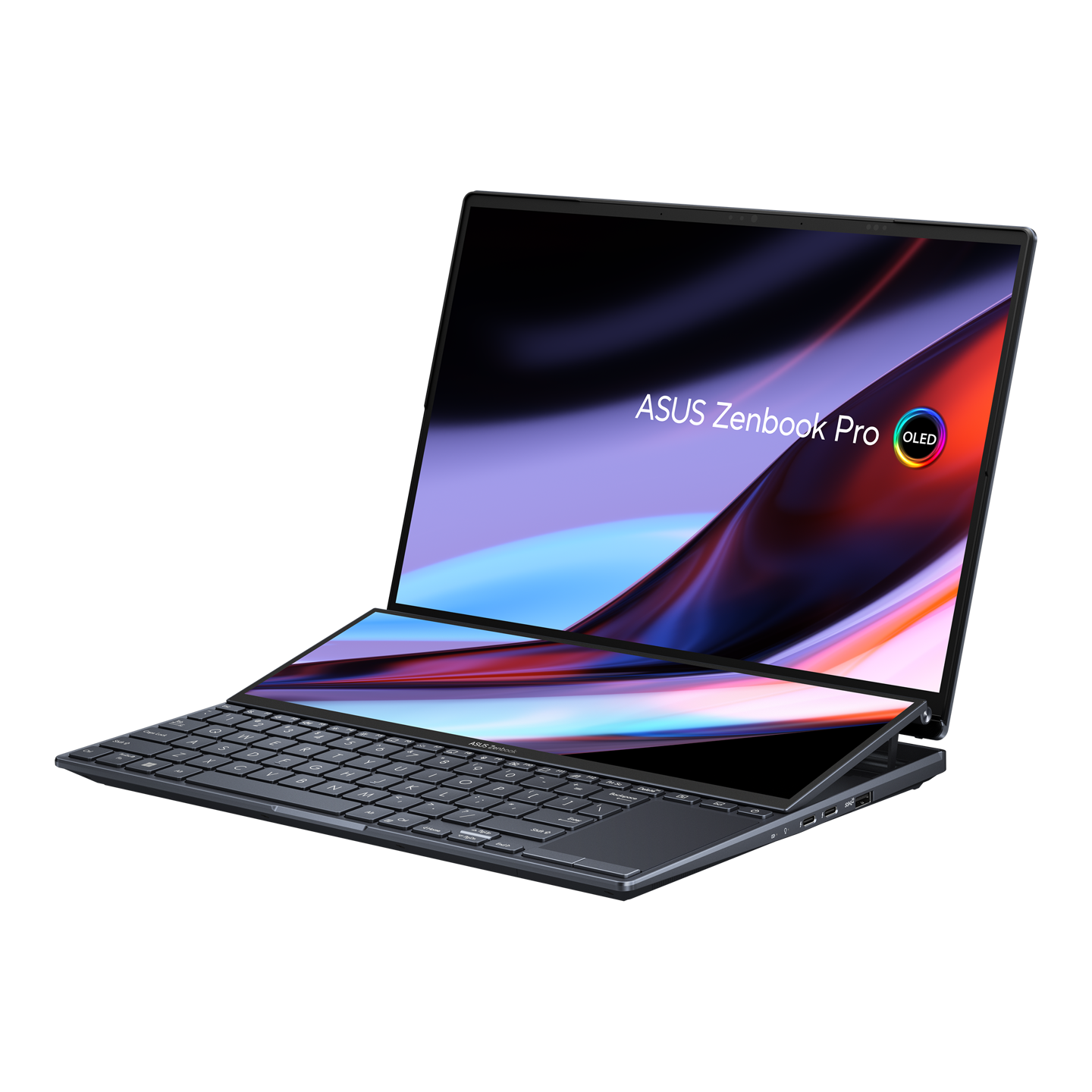 华硕发布新款 Zenbook Pro 14 Duo 双屏笔记本