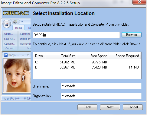 GIRDAC Image Editor and Convert（图像格式转换）