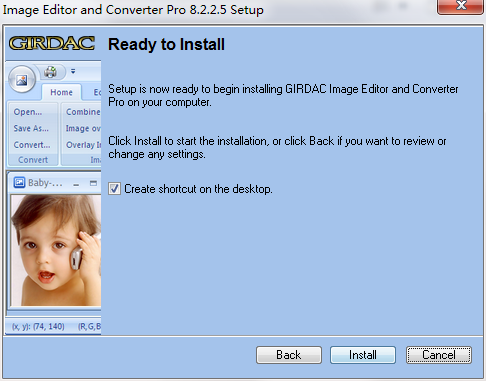 GIRDAC Image Editor and Convert（图像格式转换）