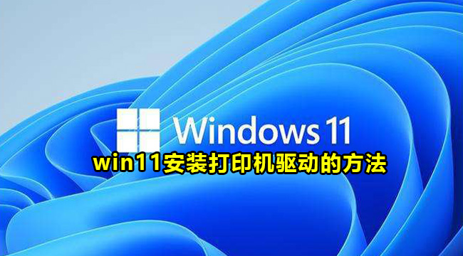 windows11系统如何安装打印机驱动?win11电脑安装打印机驱动教程