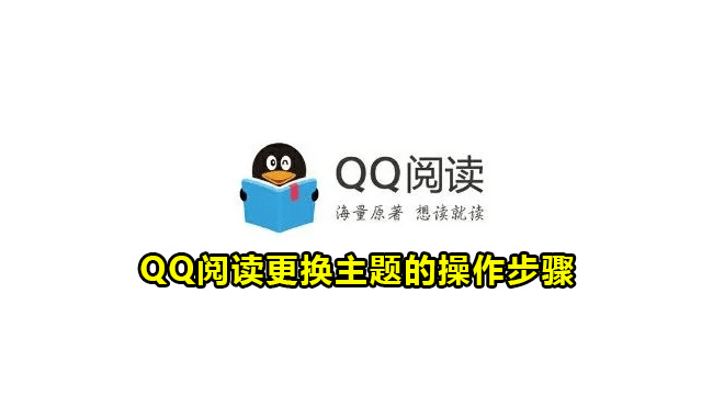 QQ阅读更换主题的操作步骤