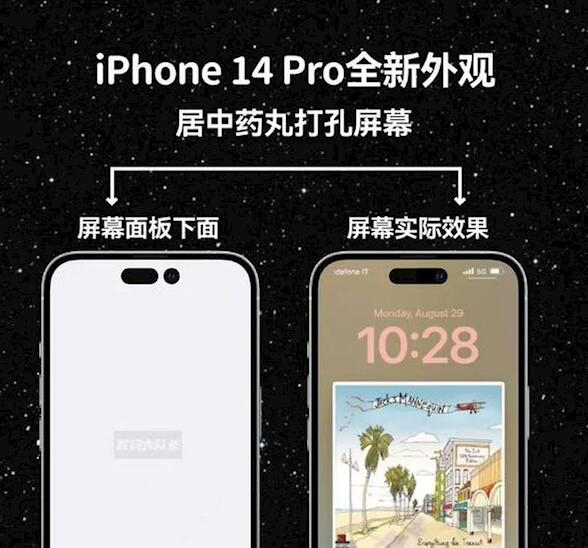 iPhone 14 Pro亮屏效果曝光 感叹号竟然没有了