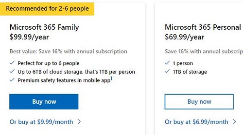 office365和office2021区别介绍