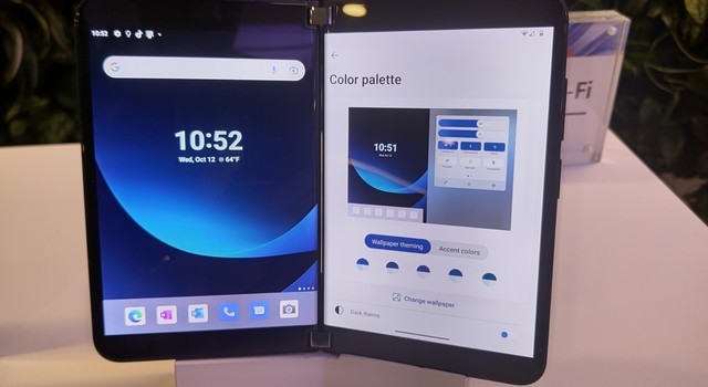 Surface Duo即将迎来系统更新 界面Win11实则安卓12L
