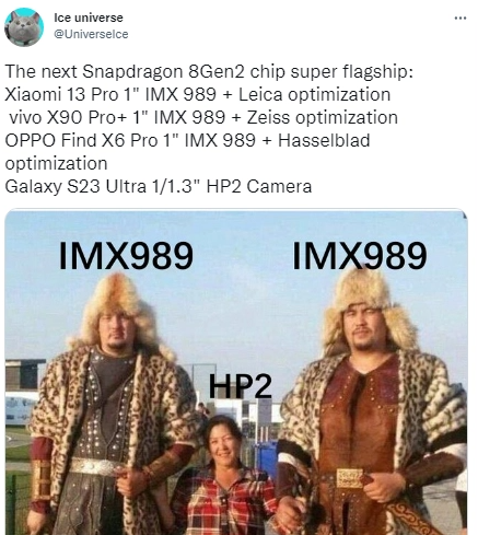 小米 13 Pro影像媲美 Ultra 级：主摄升级到索尼 IMX989