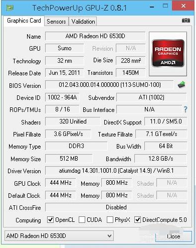 GPU-Z查看显卡参数教程