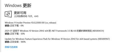 Wn11更新卡在100%不动了解决方法