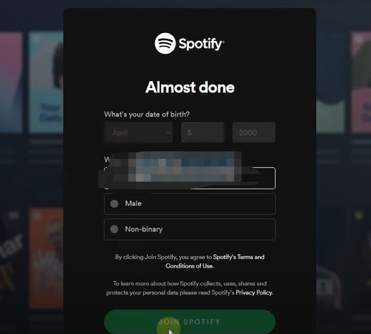 spotify在国内注册不提示使用代理服务的解决方法