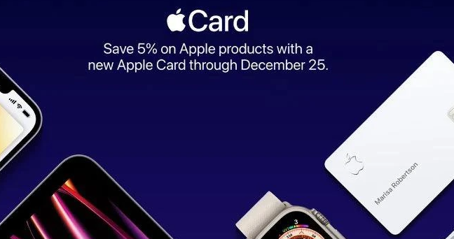 苹果：Apple Card新客户本月购买其产品可享5%返现
