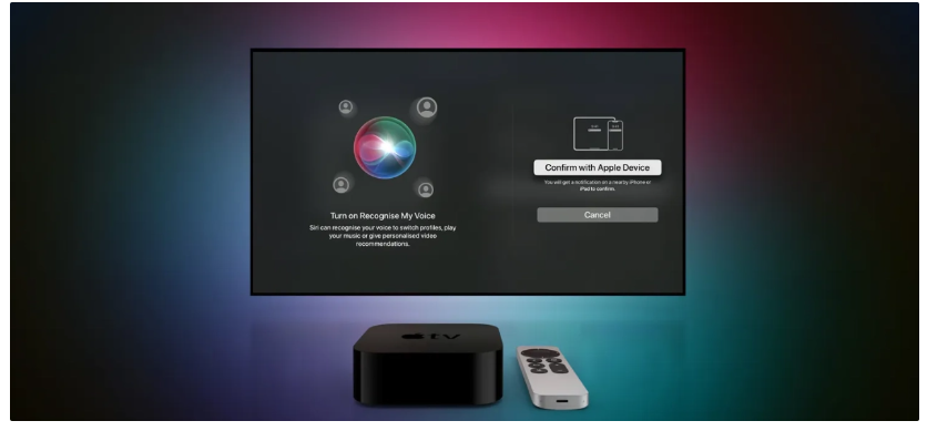 苹果 tvOS 16.2 正式版更新，新增 Apple Music 唱歌、Siri 多用户语音识别功能