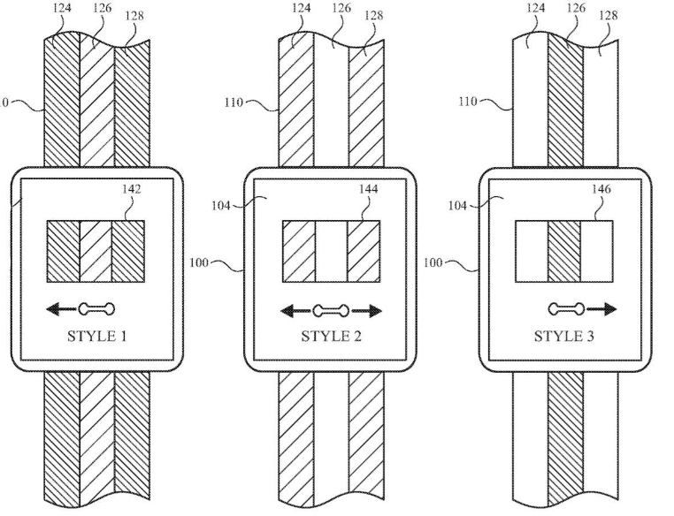 苹果正研究可变色 Apple Watch 表带，可根据佩戴者着装变幻颜色