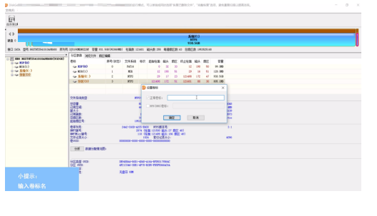 DiskGenius设置卷标方法