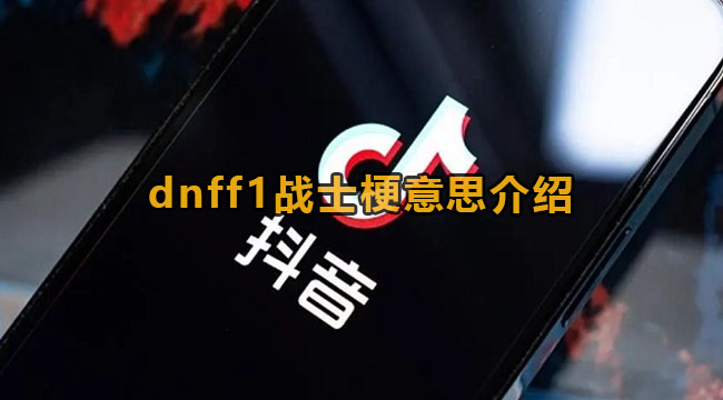 DNFf1战士梗意思介绍