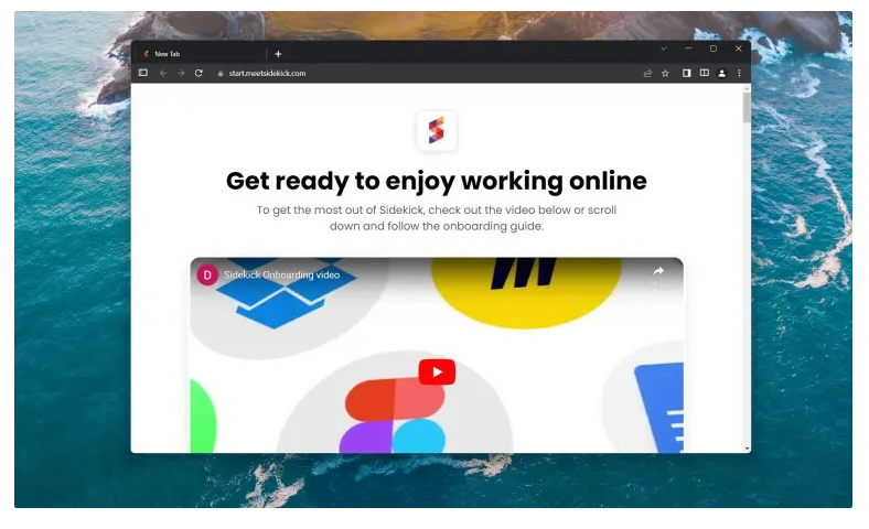 主打无干扰办公体验，Sidekick 浏览器上线