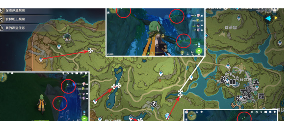 原神3.5劫波莲采集路线介绍