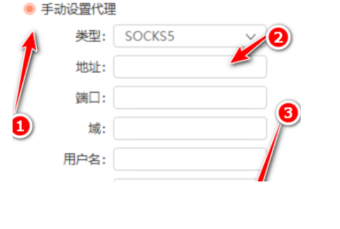 向日葵客户端手动设置代理方法