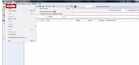 endnote创建library方法教程
