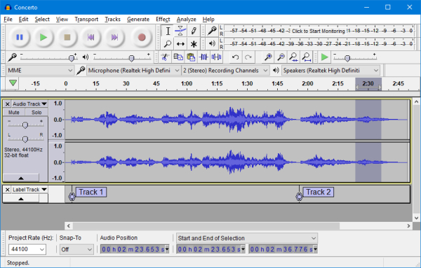 Audacity2.4.2