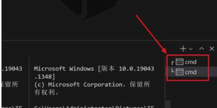 vscode拆分终端方法教程