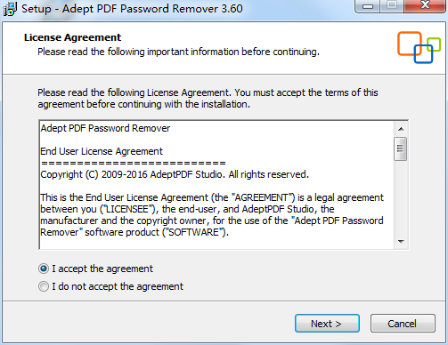 Adept PDF Password Remover