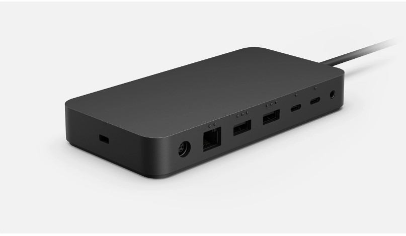 微软 Surface 雷电 4 Thunderbolt 扩展坞开售：8 接口、96W 直通充电，国行 2565 元