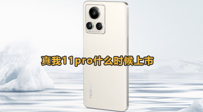 真我11pro什么时候上市