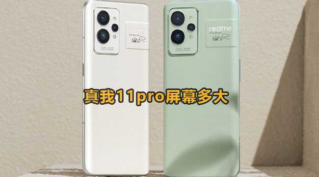 真我11pro屏幕多大