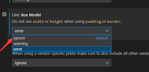 vscode开启棉箱模型忽略方法