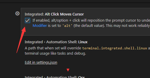 vscode设置alt单击可移动光标方法