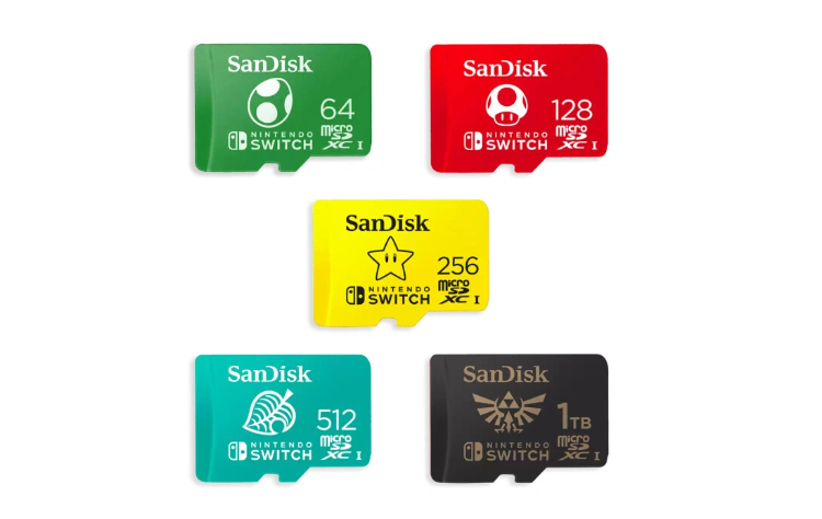 西数推出闪迪 1TB microSD 存储卡：适用于任天堂 Switch，拥有《塞尔达传说》Hylian Crest 标识