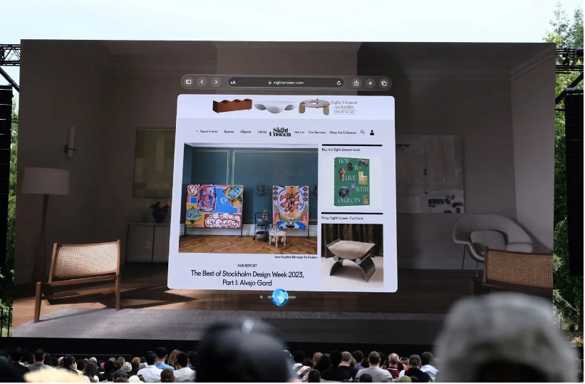 苹果推出 visionOS：为 Vision Pro 头显驾驭生产力、娱乐和游戏等体验