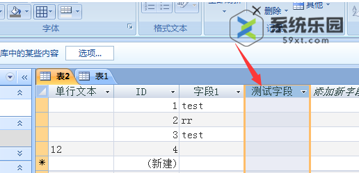 access隐藏列的方法教程