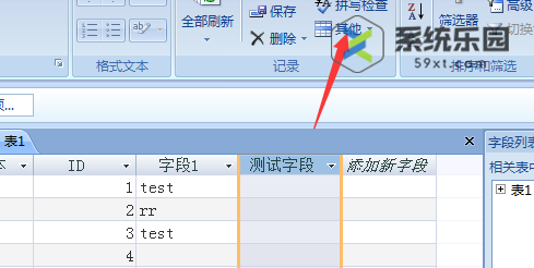 access隐藏列的方法教程