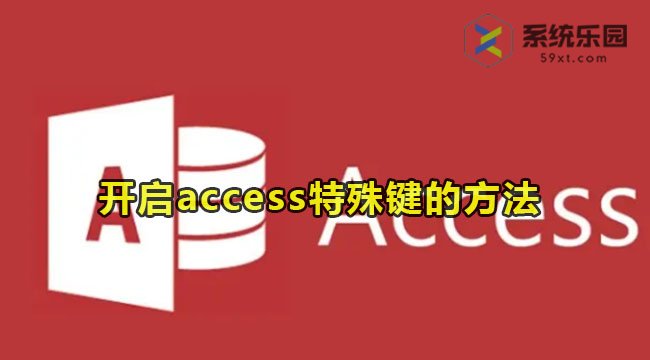 access开启access特殊键的方法