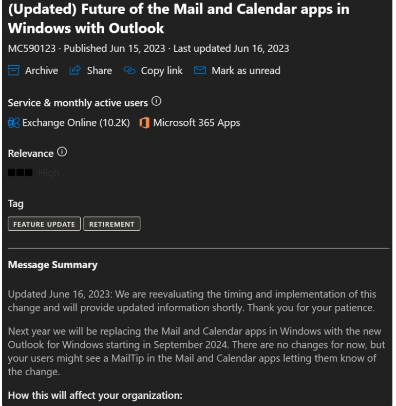 新版 Outlook 引发争议，微软推迟淘汰邮件和日历应