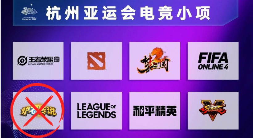 杭州亚运会电子竞技完整参赛名单公布，5 名教练员和 31 名运动员入选
