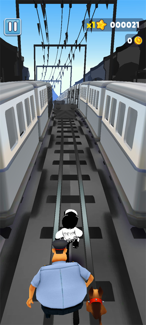地铁跑酷南枫7.0黑白长安