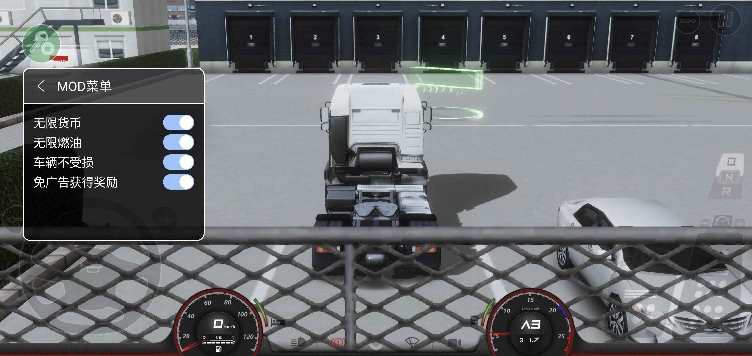 欧洲卡车模拟器3内置Mod菜单