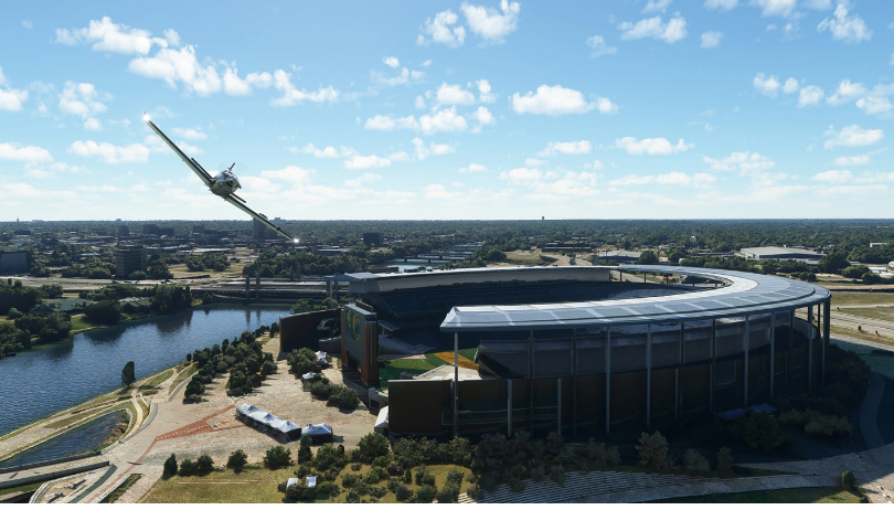 《微软飞行模拟器》游戏推出第 3 轮城市更新：可俯瞰美国得州