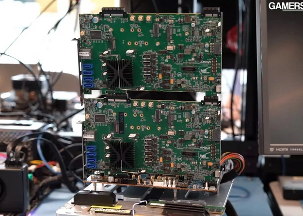主播探秘AMD实验室，发现AM5测试平台等诸多新奇设备