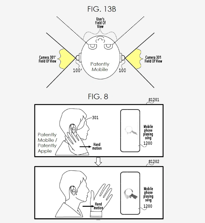 华为耳机新专利：集成摄像头，提高出行安全