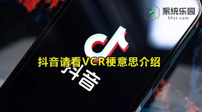 抖音请看VCR梗意思介绍